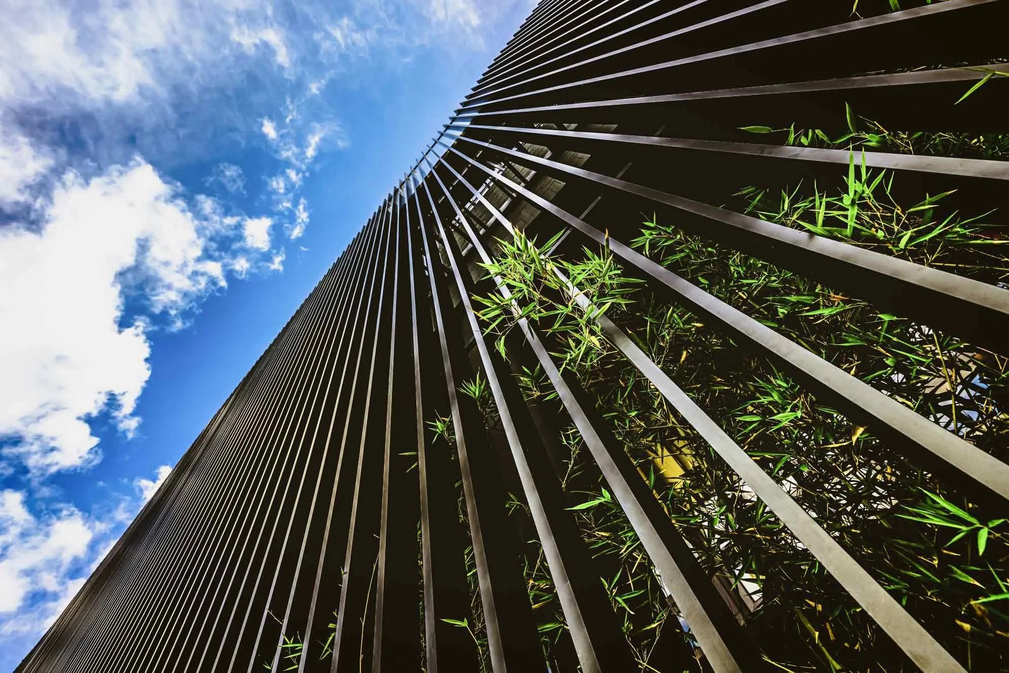 Fachada arquitectónica de louvers CIFA